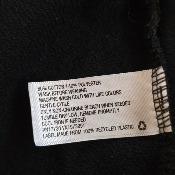 Colsie Black Joggers with White Stripes - XS - Picture 6 of 6